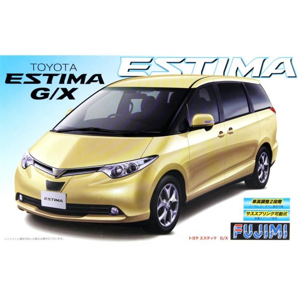 1/24 Toyota Estima G And X Version ( Can Maketi, Fujimi 036786