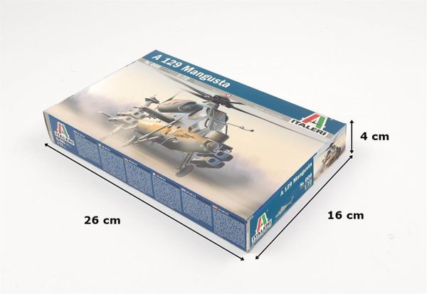 1/72 A-129 Mangusta Askeri Helikopter Maketi, Italeri 0006 - Görsel 5
