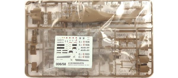 1/72 A-129 Mangusta Askeri Helikopter Maketi, Italeri 0006 - Görsel 2