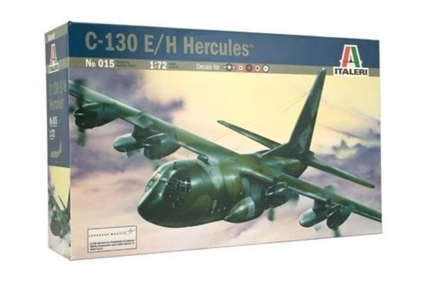 1/72 C-130 Hercules E/H Askeri Uçak Maketi, Italeri 0015