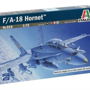 1/72 F/A-18 Hornet Wild Weasel C/D Savaş Uçağı Maketi, Italeri 0016