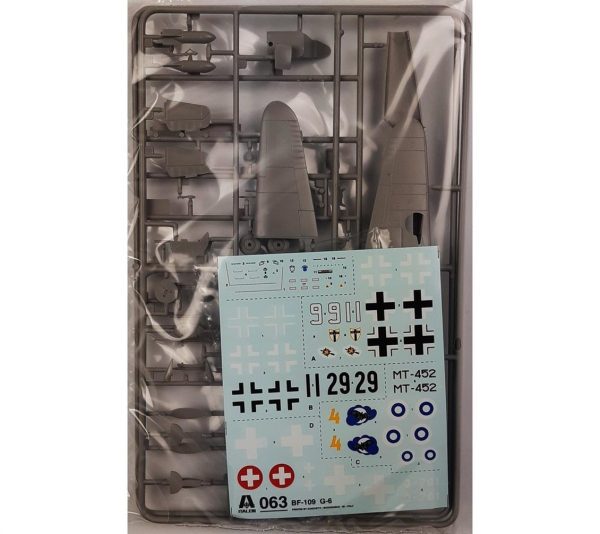 1/72 BF-109 G-6 Savaş Uçağı Maketi, Italeri 0063 - Görsel 2