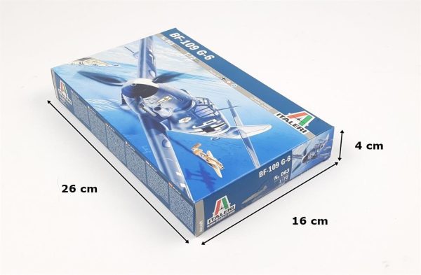 1/72 BF-109 G-6 Savaş Uçağı Maketi, Italeri 0063 - Görsel 5