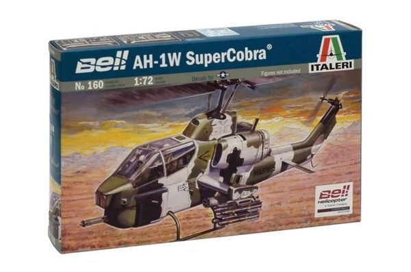 1/72 AH-1W Super Cobra Askeri Helikopter Maketi, Italeri 0160