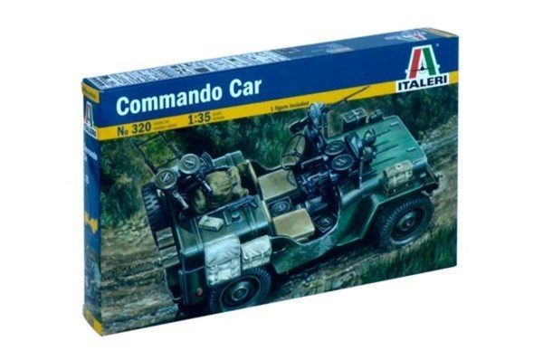 1/35 Komando Teçhizatlı Jeep Maketi, Italeri 0320
