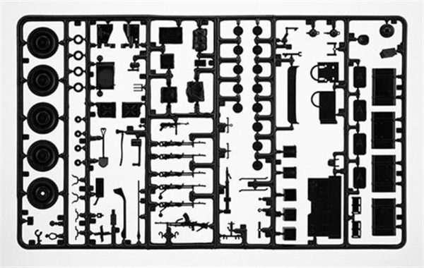 1/35 Komando Teçhizatlı Jeep Maketi, Italeri 0320 - Görsel 2