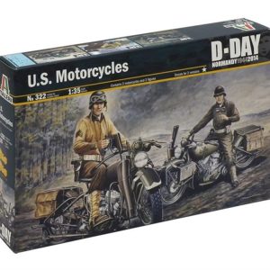 1/35 U.S. Motorsikletler WW2 Maketi, Italeri 0322