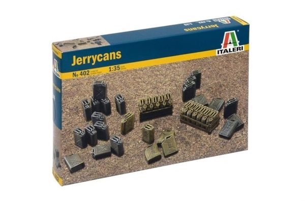 1/35 Yakıt ve Su Bidonları Maketi, Italeri 0402