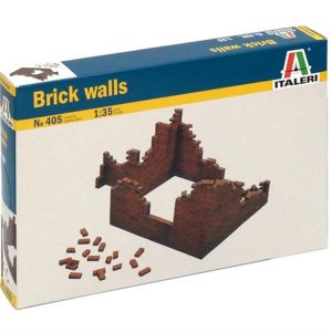 1/35 Tuğlalı Duvar Maketi, Italeri 0405