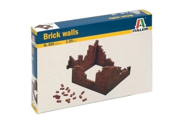 1/35 Tuğlalı Duvar Maketi, Italeri 0405