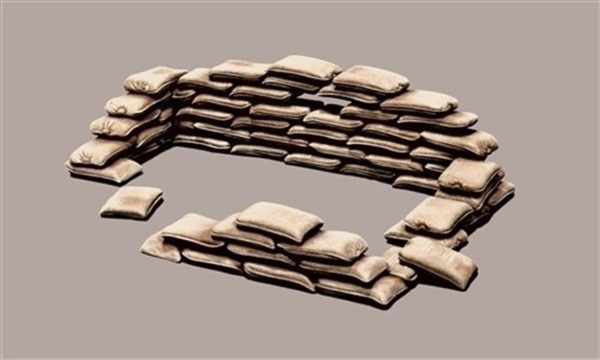 1/35 Kum Torbaları Maketi, Italeri 0406S - Görsel 2