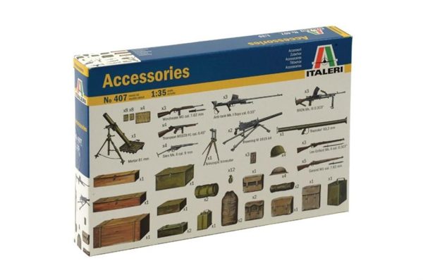 1/35 Silahlar ve Mühimmatlar Maketi, Italeri 0407S