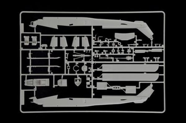 1/48 Bell AH-1W Super Cobra Askeri Helikopter Maketi, Italeri 0833 - Görsel 3