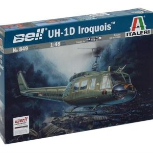 1/48 UH-1D (Slick) Askeri Helikopter Maketi, Italeri 0849