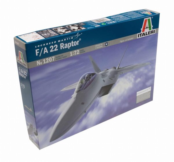 1/72 F-22 Raptor Savaş Uçağı Maketi, Italeri 1207