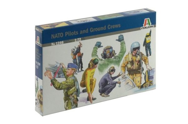 1/72 NATO Pilotları ve Yer Ekipleri Maketi, Italeri 1246