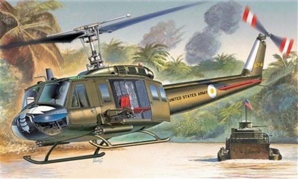 1/72 UH-1D Iroquois Helikopter Maketi, Italeri 1247