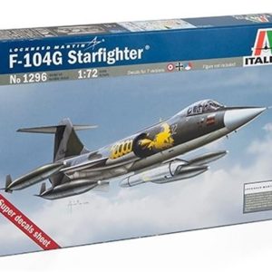 1/72 F-104G Starfighter Savaş Uçağı Maketi, Italeri 1296