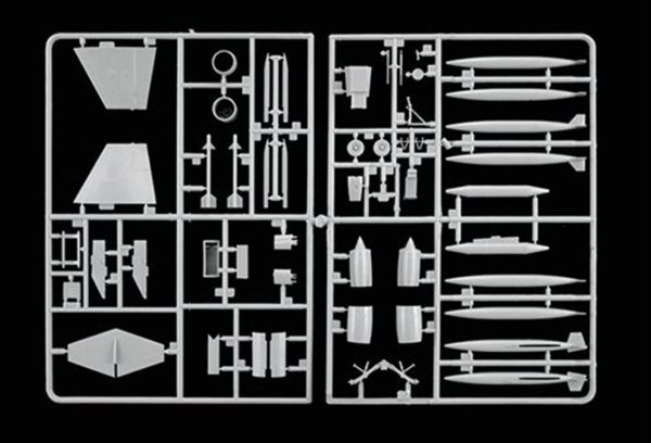 1/72 F-104G Starfighter Savaş Uçağı Maketi, Italeri 1296 - Görsel 4