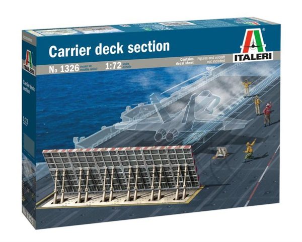 1/72 Uçak Gemisi Güverte Egzost Kalkanı Maketi, Italeri 1326