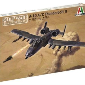 1/72 A-10 A/C Thunderbolt II ( Gulf War ) Savaş Uçağı Maketi, Italeri 1376