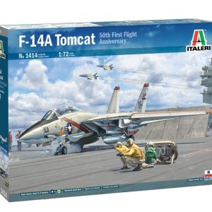 1/72 F-14A Tomcat 50th Anniversary Savaş Uçağı Maketi, Italeri 1414
