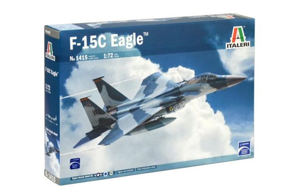 1/72 F-15 C Eagle Savaş Uçağı Maketi, Italeri 1415