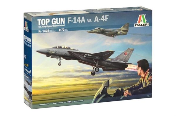 1/72 F-14A (Top Gun) vs A-4 Savaş Uçağı Maketi, Italeri 1422