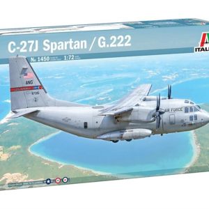 1/72 C-27A Spartan / G.222 Askeri Nakliye Uçağı Maketi, Italeri 1450