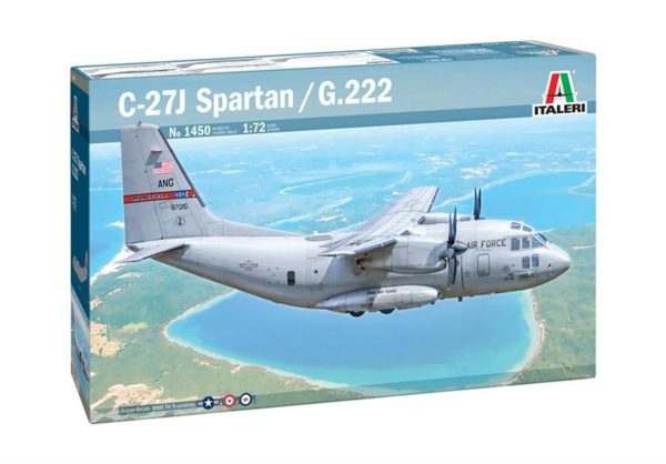 1/72 C-27A Spartan / G.222 Askeri Nakliye Uçağı Maketi, Italeri 1450