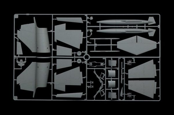 1/32 TF-104G Starfighter Savaş Uçağı Maketi, Italeri 2509 - Görsel 3