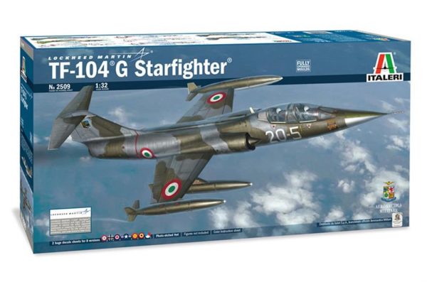 1/32 TF-104G Starfighter Savaş Uçağı Maketi, Italeri 2509