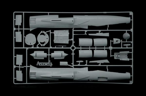 1/32 TF-104G Starfighter Savaş Uçağı Maketi, Italeri 2509 - Görsel 2