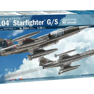 1/32 F-104 G/S (RF Upgrade) Savaş Uçağı Maketi, Italeri 2514
