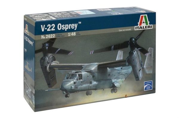 1/48 V-22 Osprey Savaş Uçağı Maketi, Italeri 2622