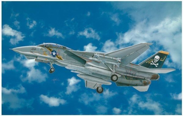 1/48 F-14A Tomcat Savaş Uçağı Maketi, Italeri 2667