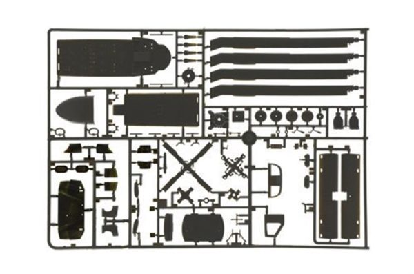 1/48 UH-60/MH-60 Black Hawk (Night Raid) Askeri Helikopter Maketi, Italeri 2706 - Görsel 3