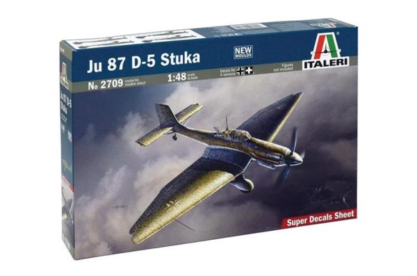 1/48 Ju 87 D-5 Stuka Savaş Uçağı Maketi, Italeri 2709