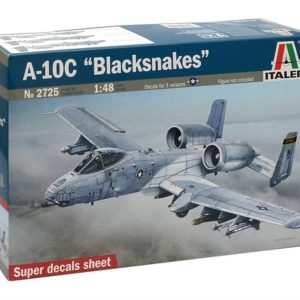 1/48 A-10C ( Blacksnakes ) Savaş Uçağı Maketi, Italeri 2725