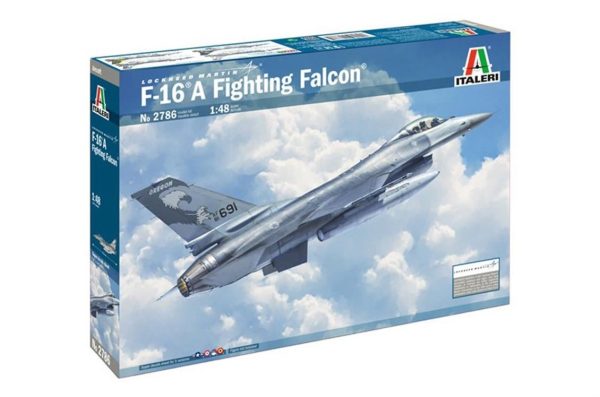 1/48 F-16A Fighting Falcon Savaş Uçağı Maketi, Italeri 2786