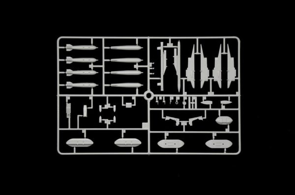 1/48 (Bye Bye) Mirage F1 Savaş Uçağı Maketi, Italeri 2790 - Görsel 6