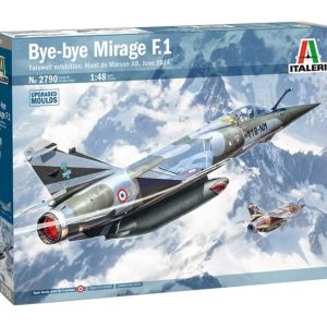 1/48 (Bye Bye) Mirage F1 Savaş Uçağı Maketi, Italeri 2790