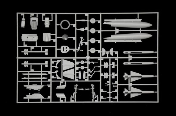 1/48 (Bye Bye) Mirage F1 Savaş Uçağı Maketi, Italeri 2790 - Görsel 5