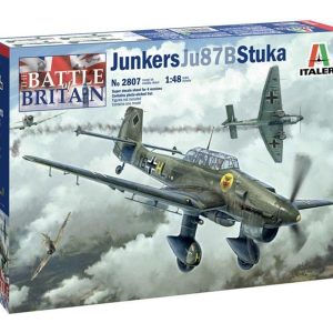 1/48 Junkers JU-87B Stuka (Battle of Britain 80th Anniversary) Savaş Uçağı Maketi, Italeri 2807