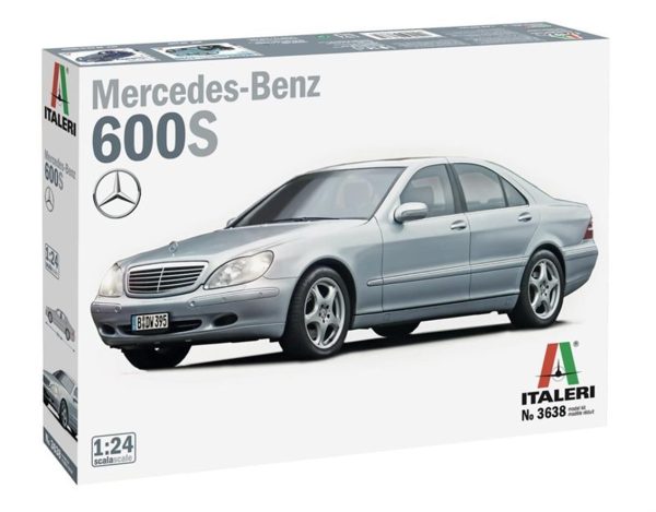1/24 Mercedes-Benz 600S Araba Maketi, Italeri 3638