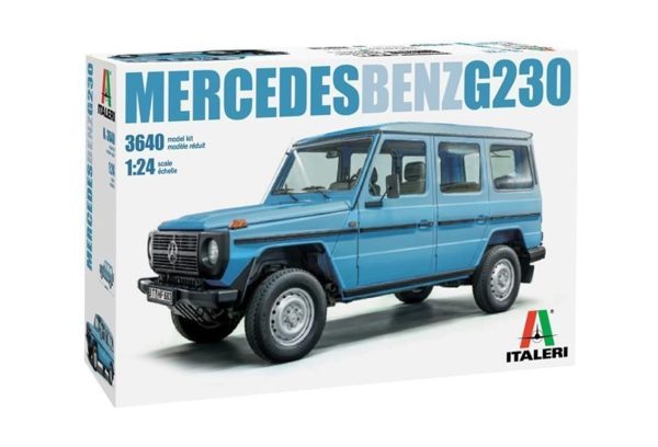 1/24 Mercedes-Benz G230 Jeep Maketi, Italeri 3640