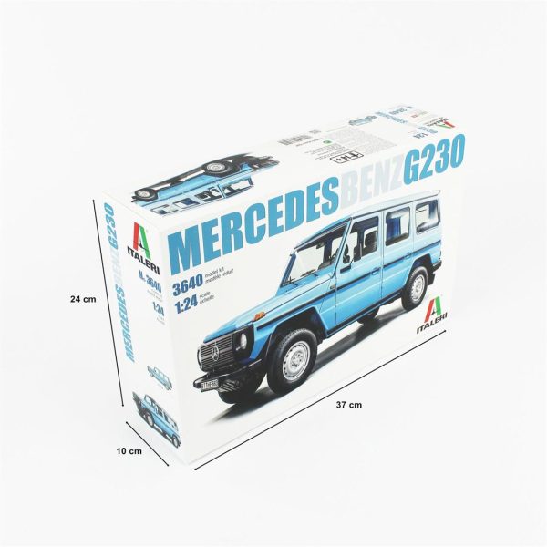 1/24 Mercedes-Benz G230 Jeep Maketi, Italeri 3640 - Görsel 5