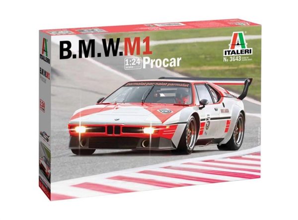 1/24 BMW M1 Yarış Arabası Maketi, Italeri 3643