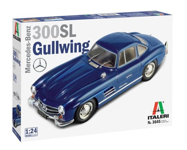 1/24 Mercedes 300 SL Gullwing Coupe Araba Maketi, Italeri 3645