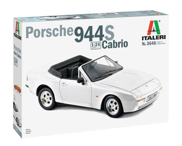 1/24 Porsche 944 S Cabrio Araba Maketi, Italeri 3646